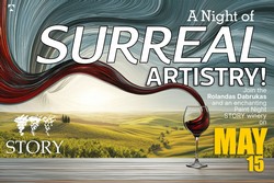 A Night of Surreal Artistry w/ Rolandas Dabrukas